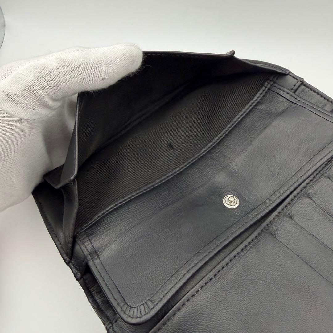 CHANEL シャネル 財布 マトラッセ フラップウォレット 三つ折り