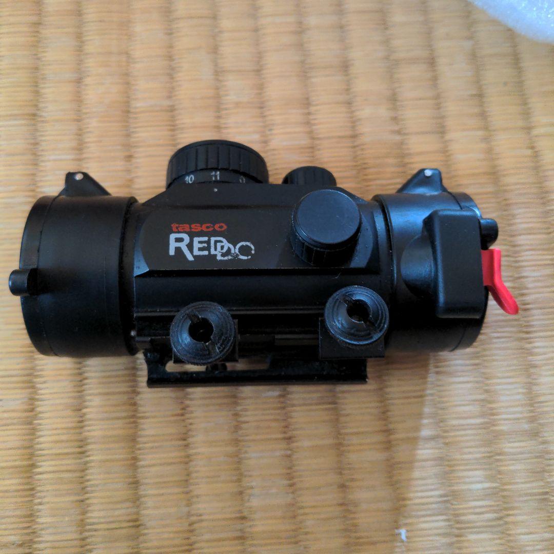 ドットサイト　実銃用　 TASCO Red Do　バトラ キャップ付き