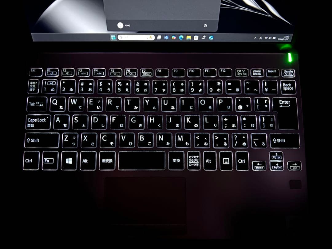 VAIO Pro PJ i7第10世代 /8GBメモリ/Office2024