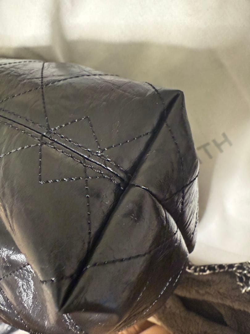 CHARLES & KEITH ドゥオ ブレードチェーンハンドルホーボーバッグ