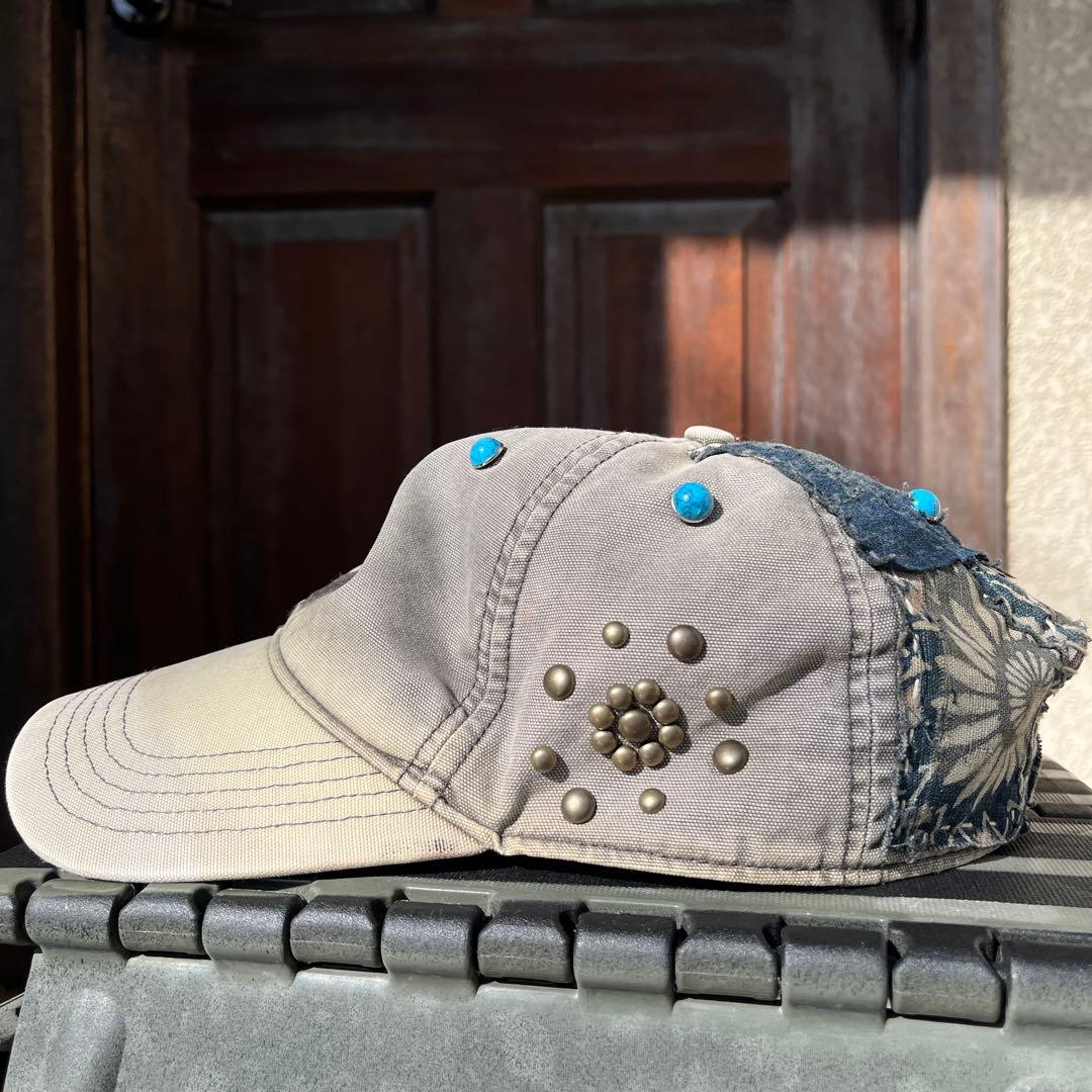 SASHIKO BORO CAP Carhartt 襤褸　カーハート　刺し子