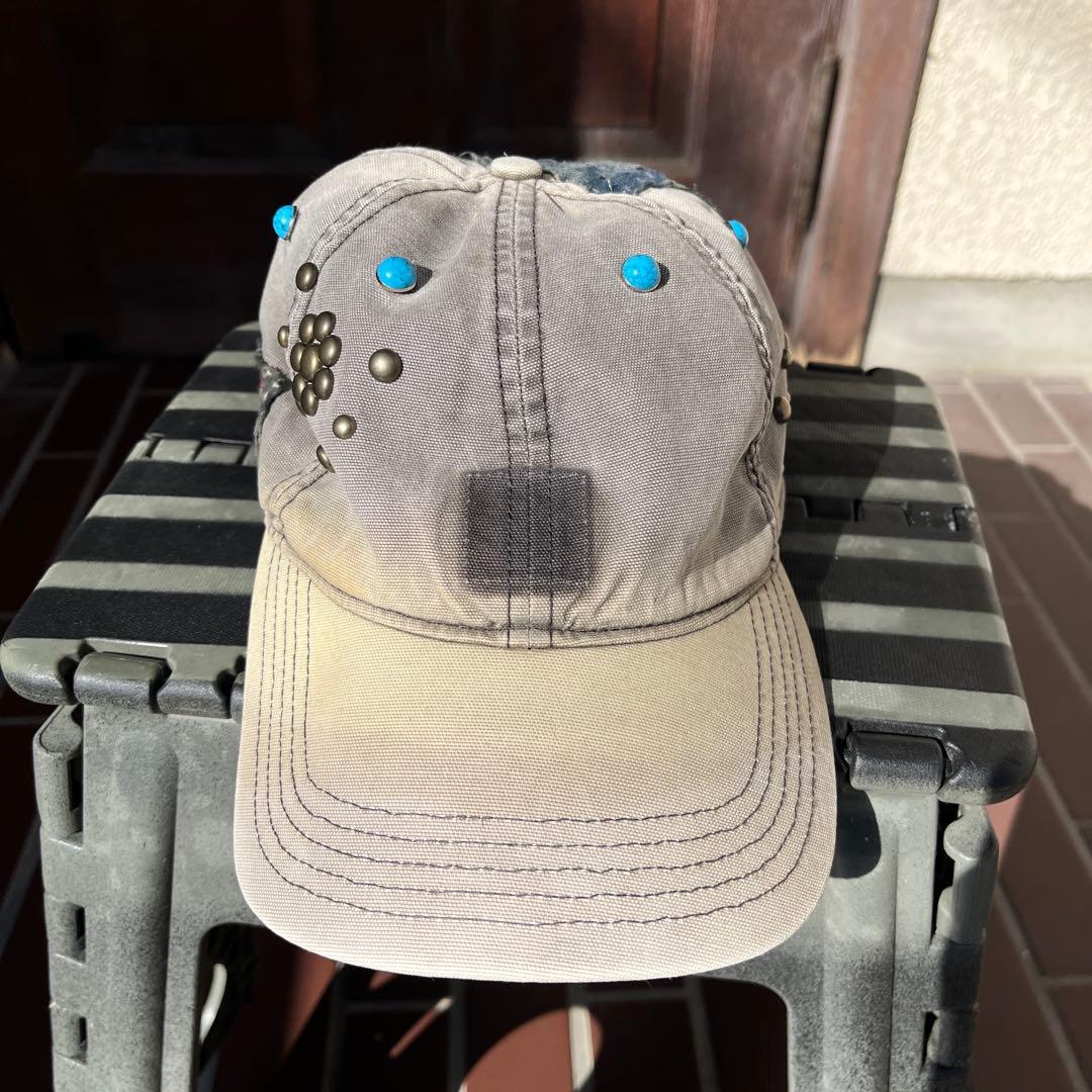 SASHIKO BORO CAP Carhartt 襤褸　カーハート　刺し子