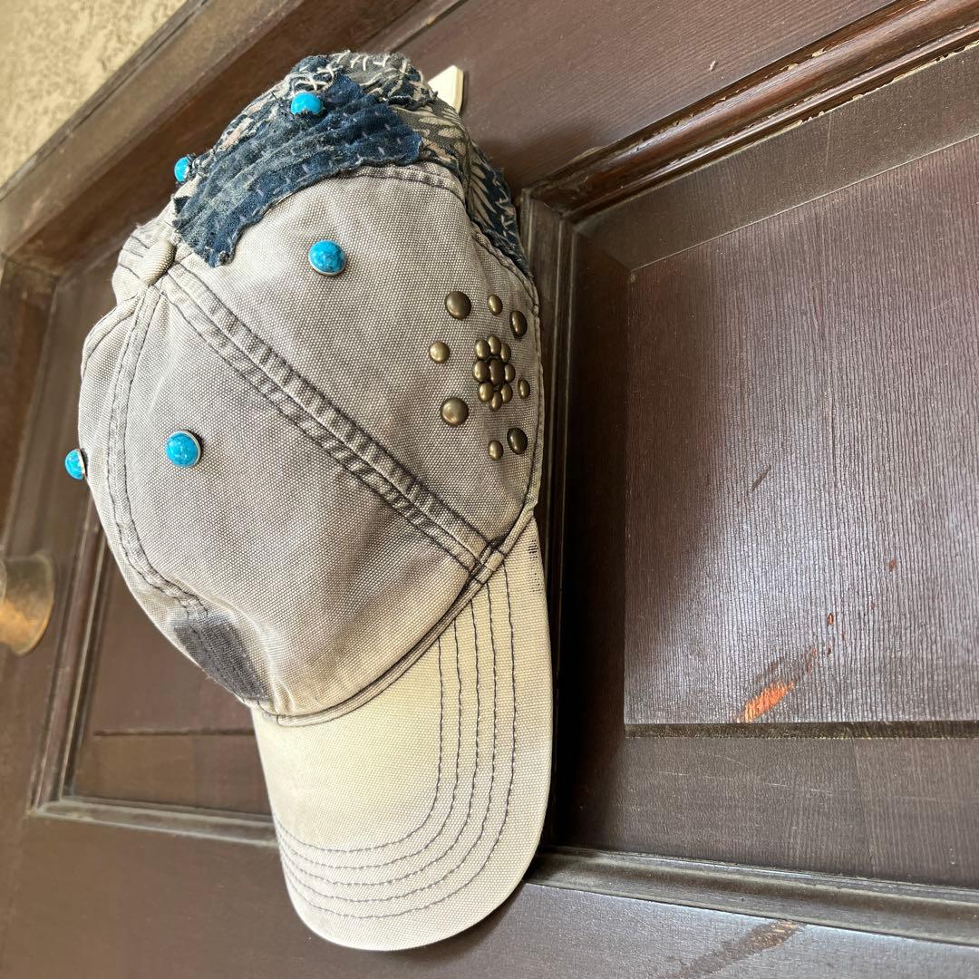 SASHIKO BORO CAP Carhartt 襤褸　カーハート　刺し子