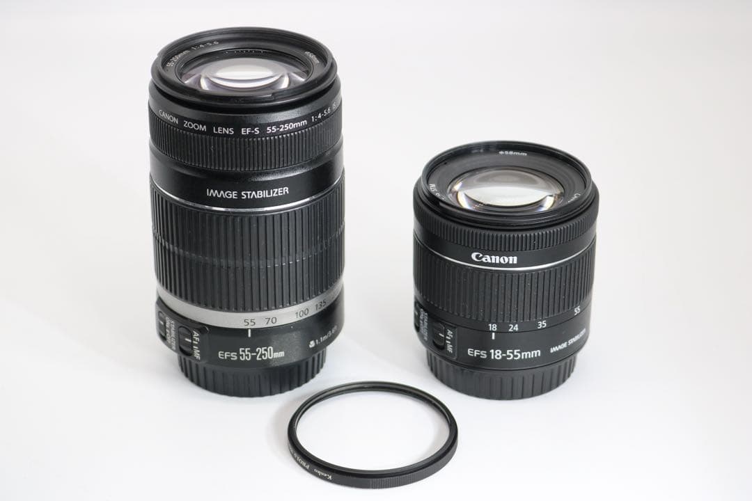 美品 【Canon EOS 70D ダブルレンズセット】 Wi-Fi搭載　保証◎