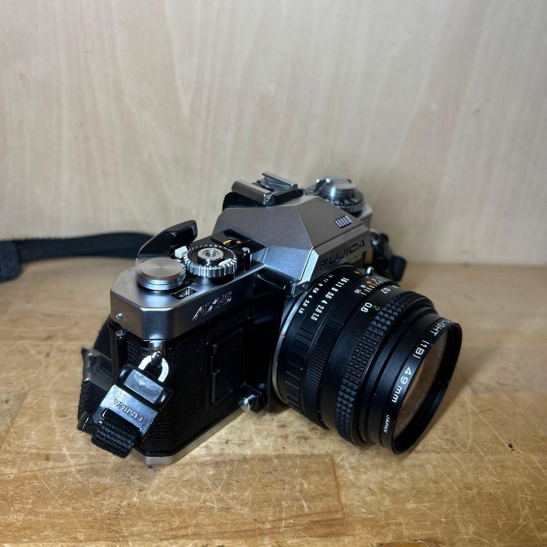 FUJICA AX-5 +Fujinon 50mm f1.6 動作美品