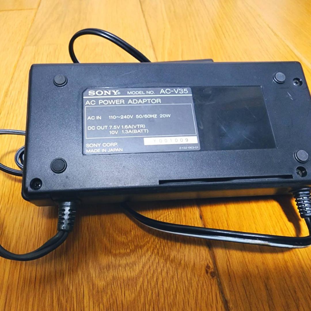 【動作確認済】SONY Hi8 高画質 ビデオカメラ CCD-TR850 セット