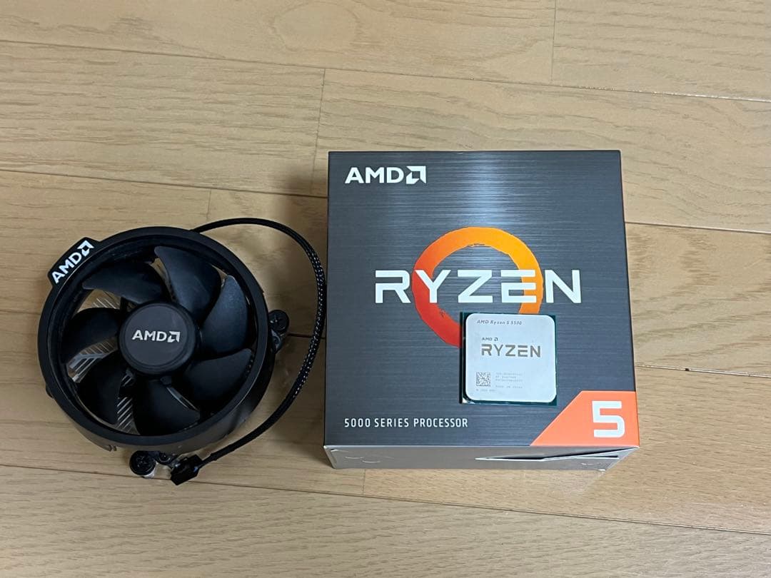 AMD Ryzen 5 5500 Wraith Stealth cooler付