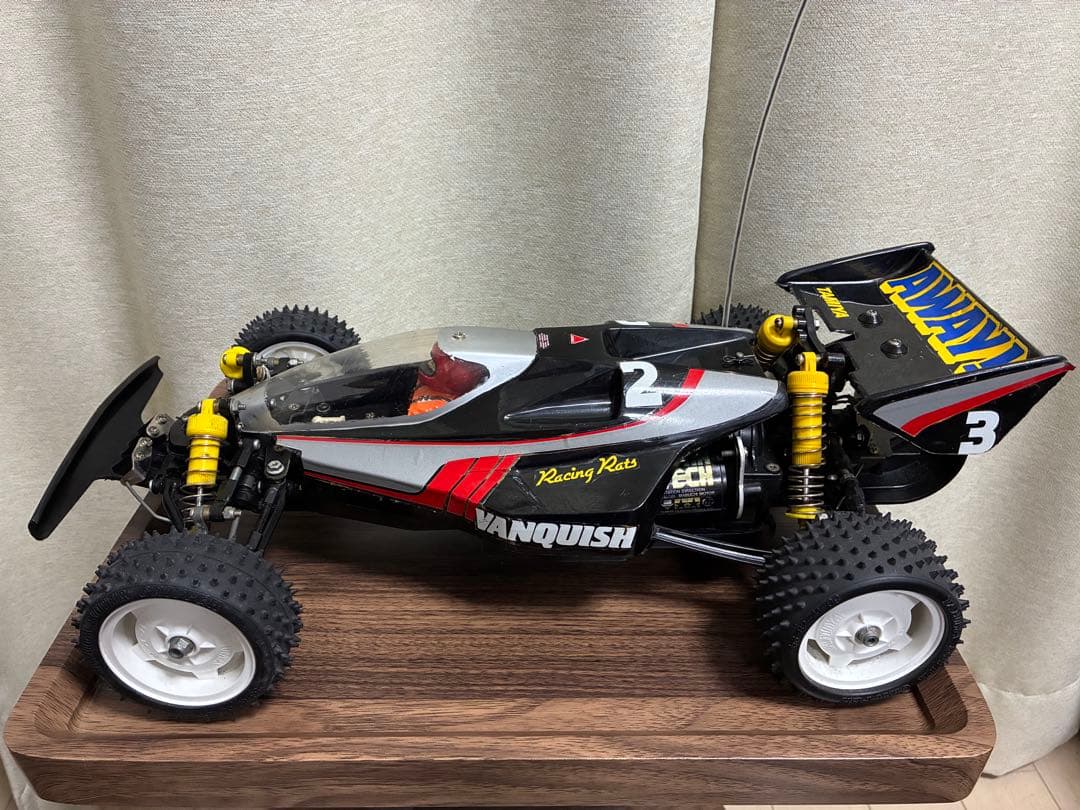 【当時物/走行可】タミヤ バンキッシュ (1988) プロポ/スペアパーツ付