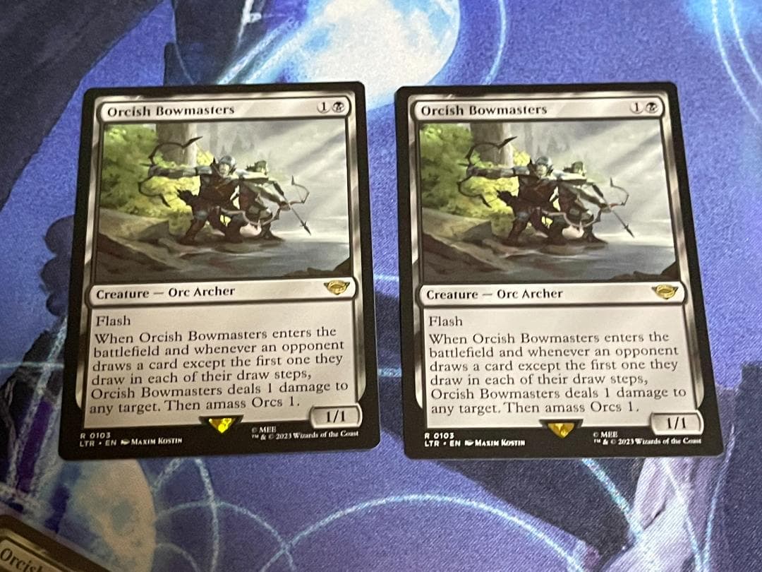 MTG　オークの弓使い　２枚組