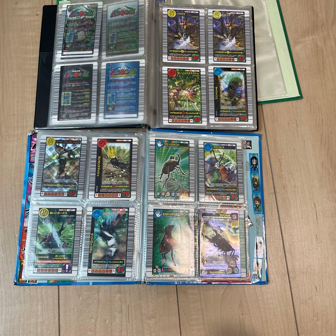 当時物　２００３初期、甲虫王者ムシキング約133枚大量まとめ売り。27