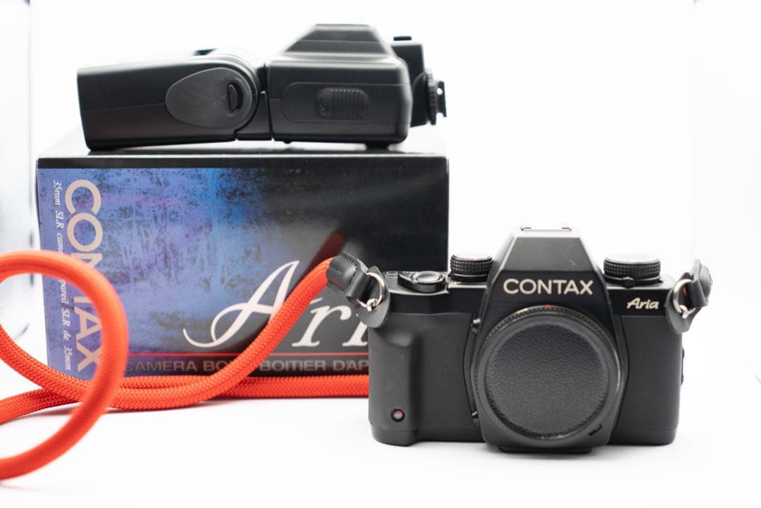 ◆CONTAX Aria 本家京セラでOH済み+D-9+TLA360