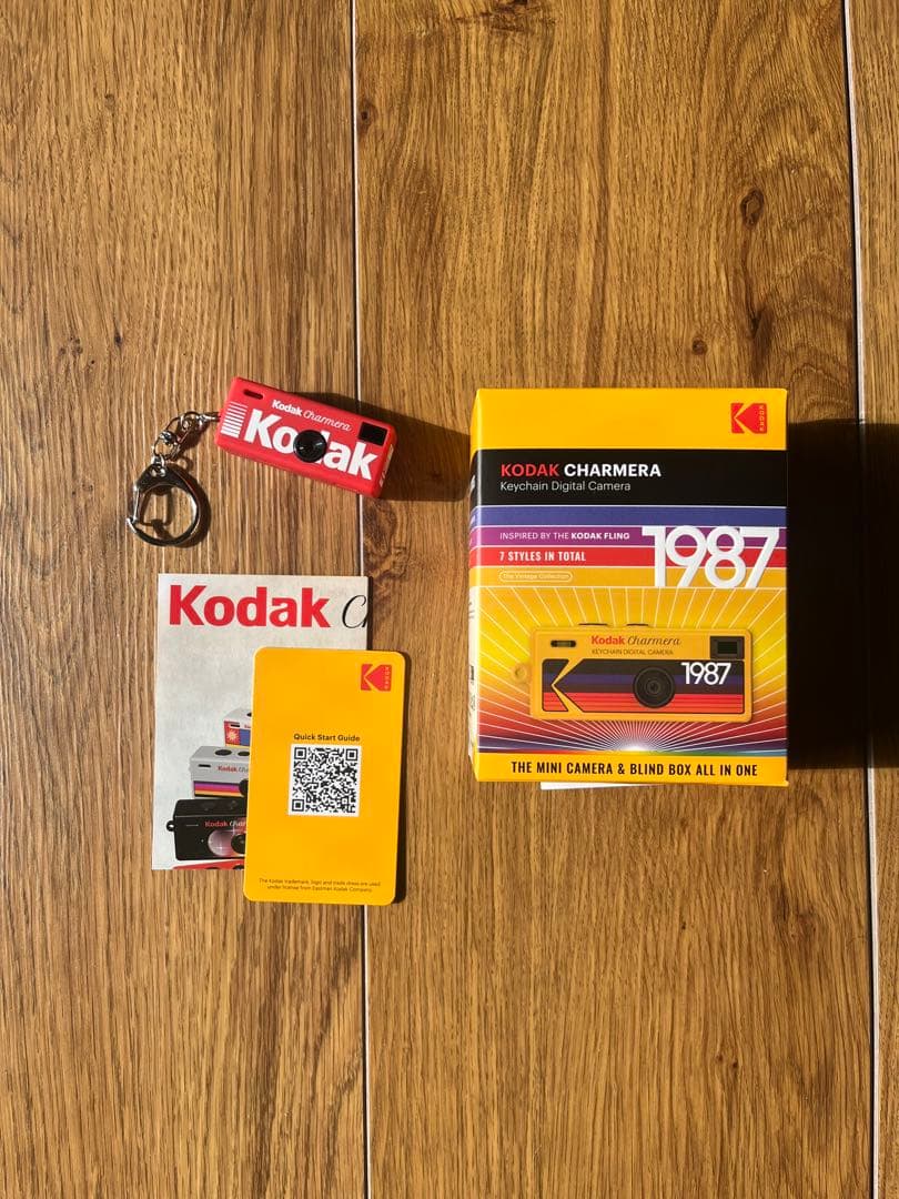 Kodak Charmera 1987 キーホルダー型 トイカメラ（保証書付）