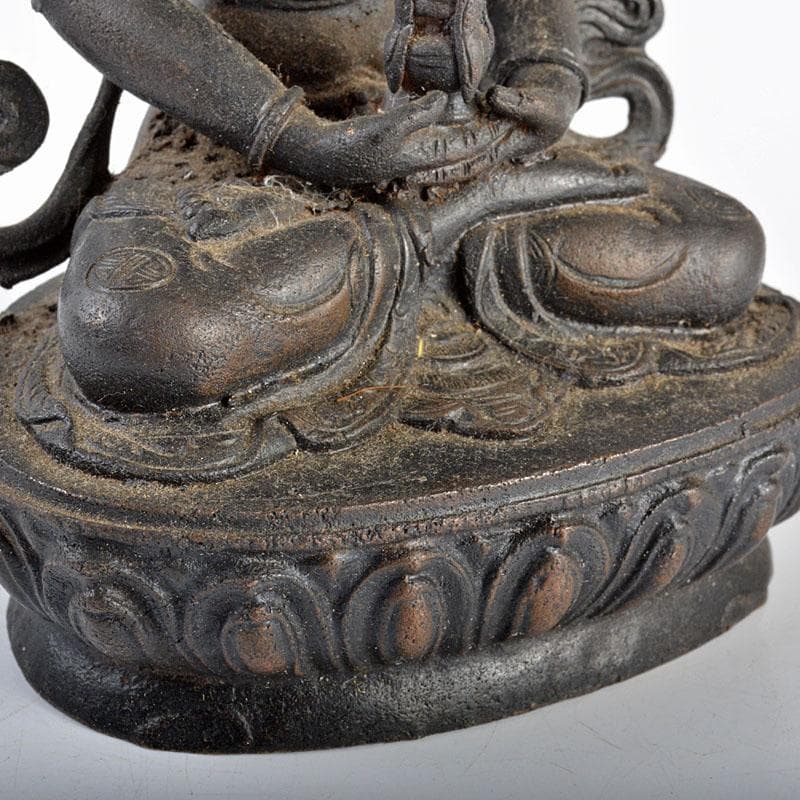 蜜璃　仏教美術　古銅　チベット仏　仏像　置物　C　R4366