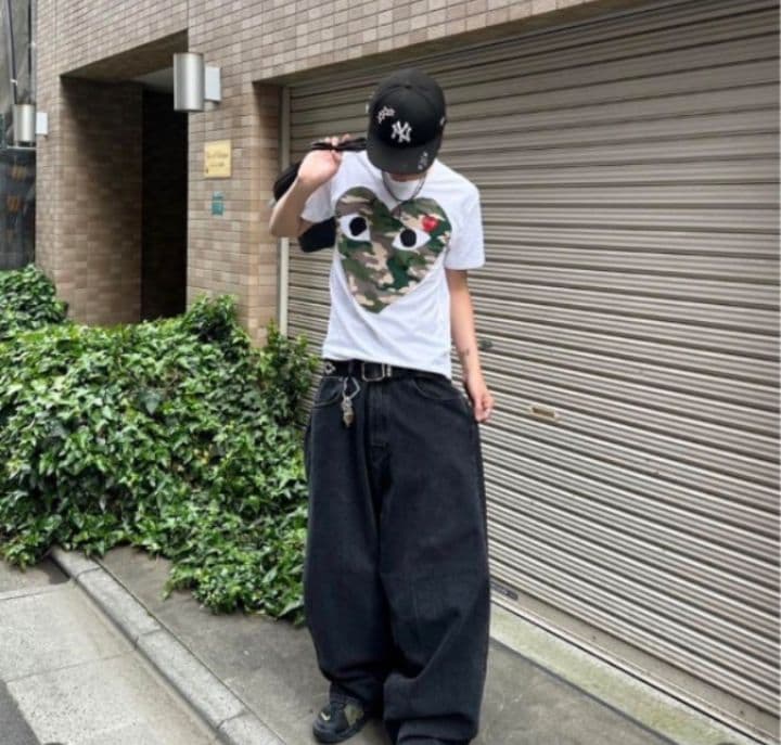 S　新品未使用PLAY COMME des GARÇONS カモフラTシャツ S