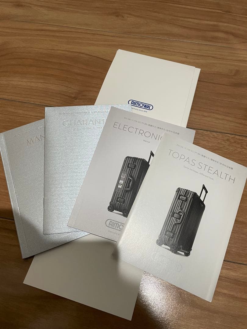 Rimowa Topas Stealth キャリーケース 電子タグ 廃盤 78L