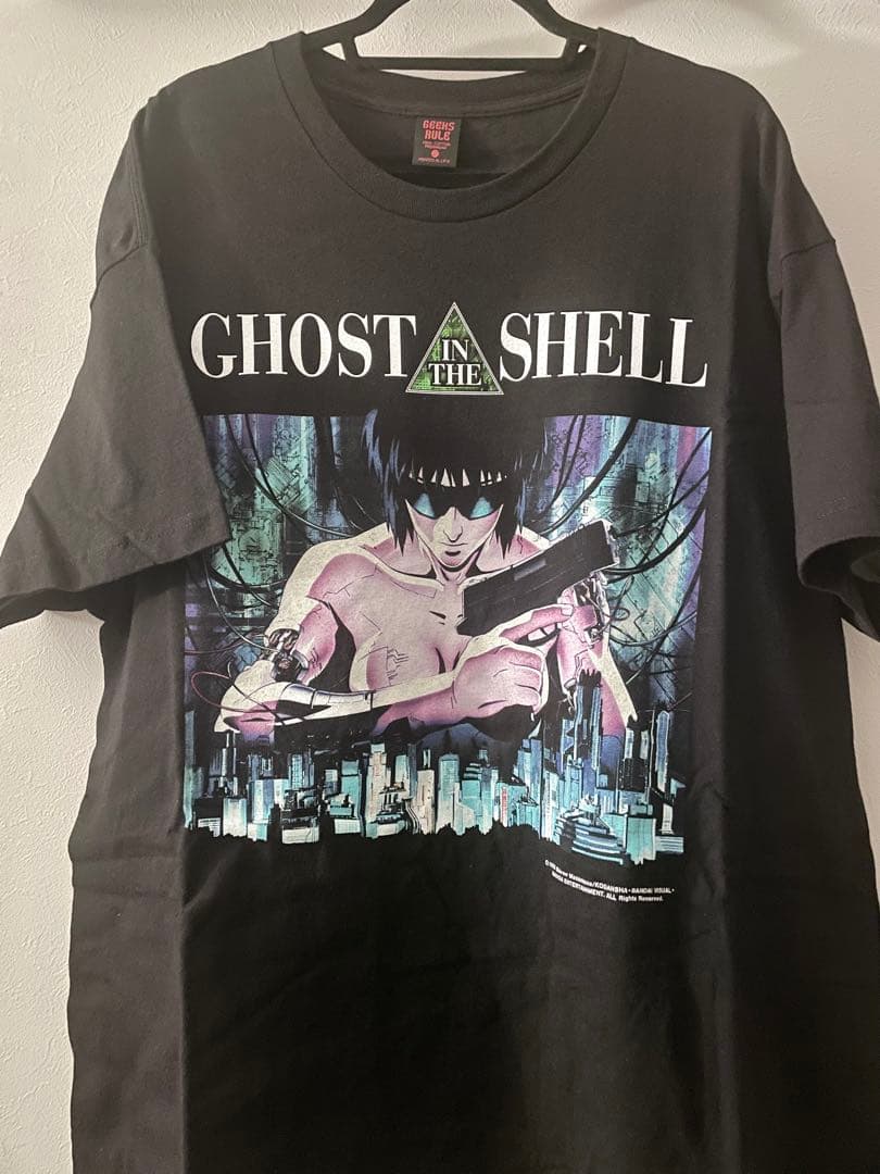 攻殻機動隊 GHOST IN THE SHELL GEEKS RULE Tシャツ
