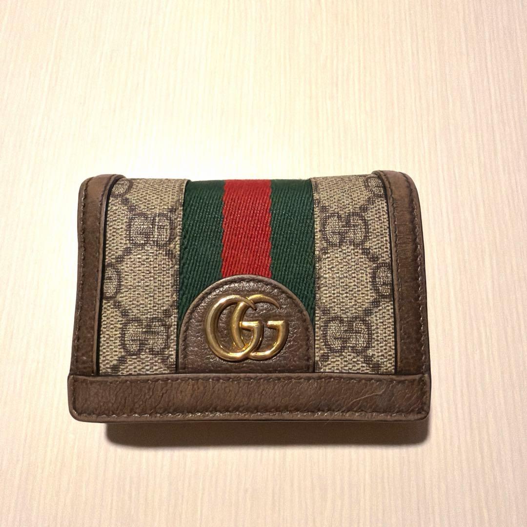 【Charlie  】GUCCI オフィディア GGカードケース