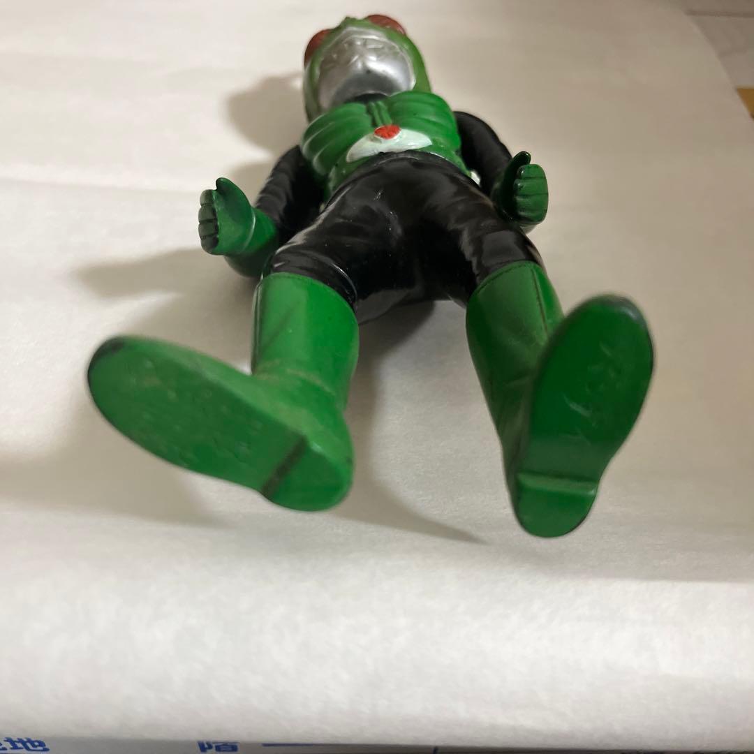 ⚠️当時物　旧バンダイ　仮面ライダー　ソフビ　約20センチ