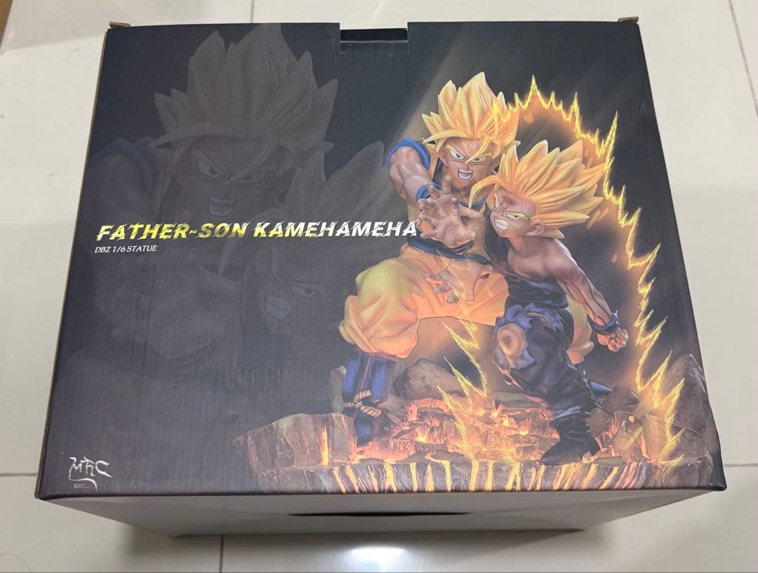 【ドラゴンボール】ガレージキットフィギュア 孫悟空&孫悟飯 DragonBall