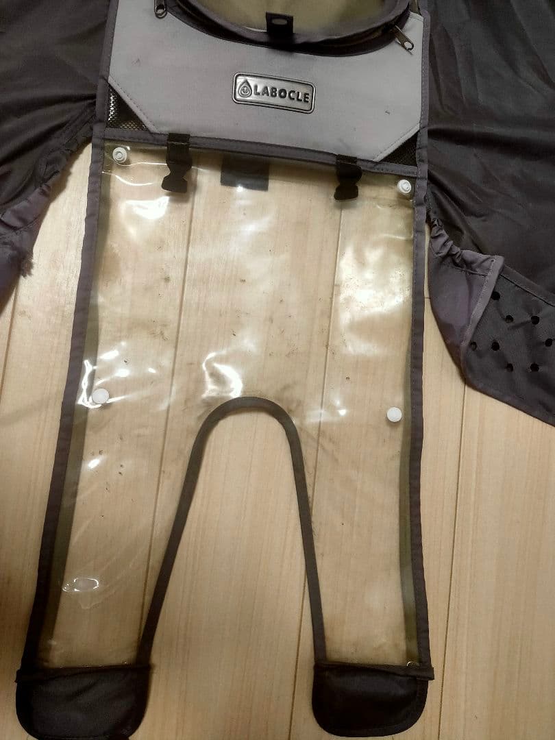 ラボクルレインカバー後付けフロント用(L-PCA03)＆リア用(L-PCR03)