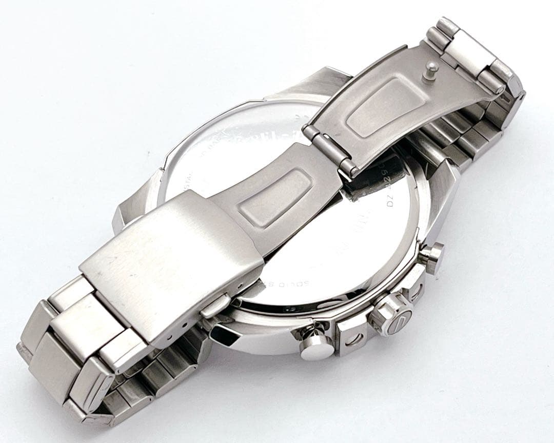 DIESEL ディーゼル DZ-4290 クロノグラフ デイト グレー文字盤