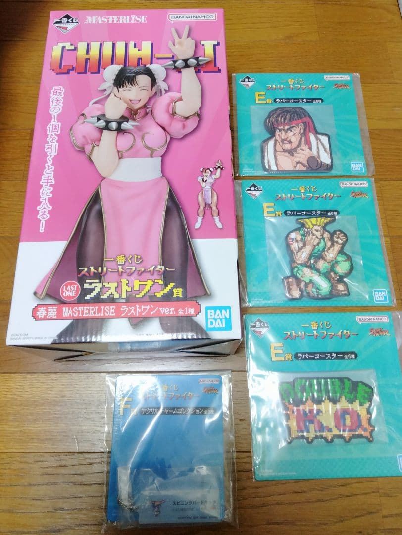 一番くじ ストリートファイター 春麗 ラストワンVer. ＋他賞4点セット