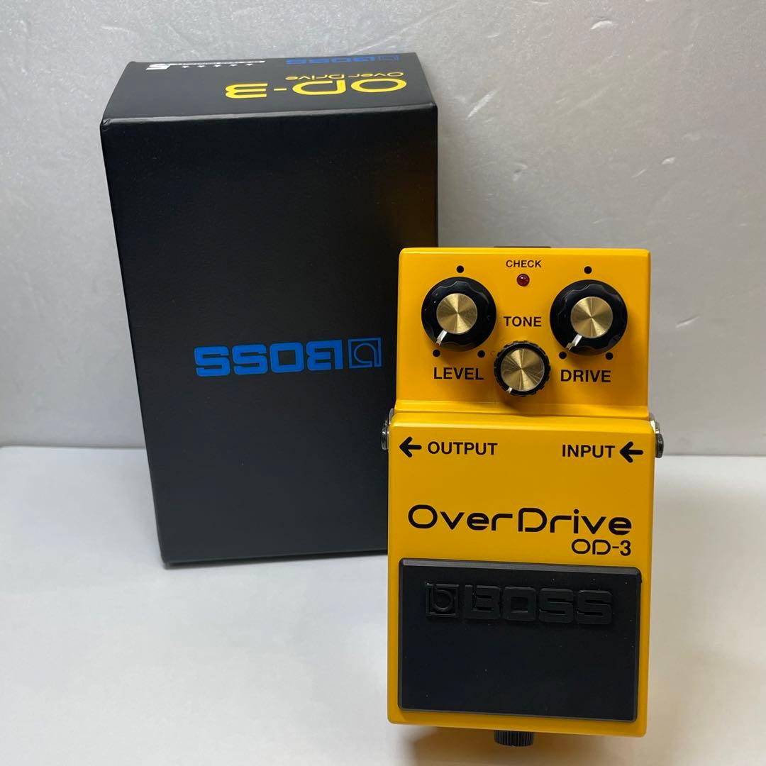 BOSS OD-3 OverDrive オーバードライブ 美品　ギター用品
