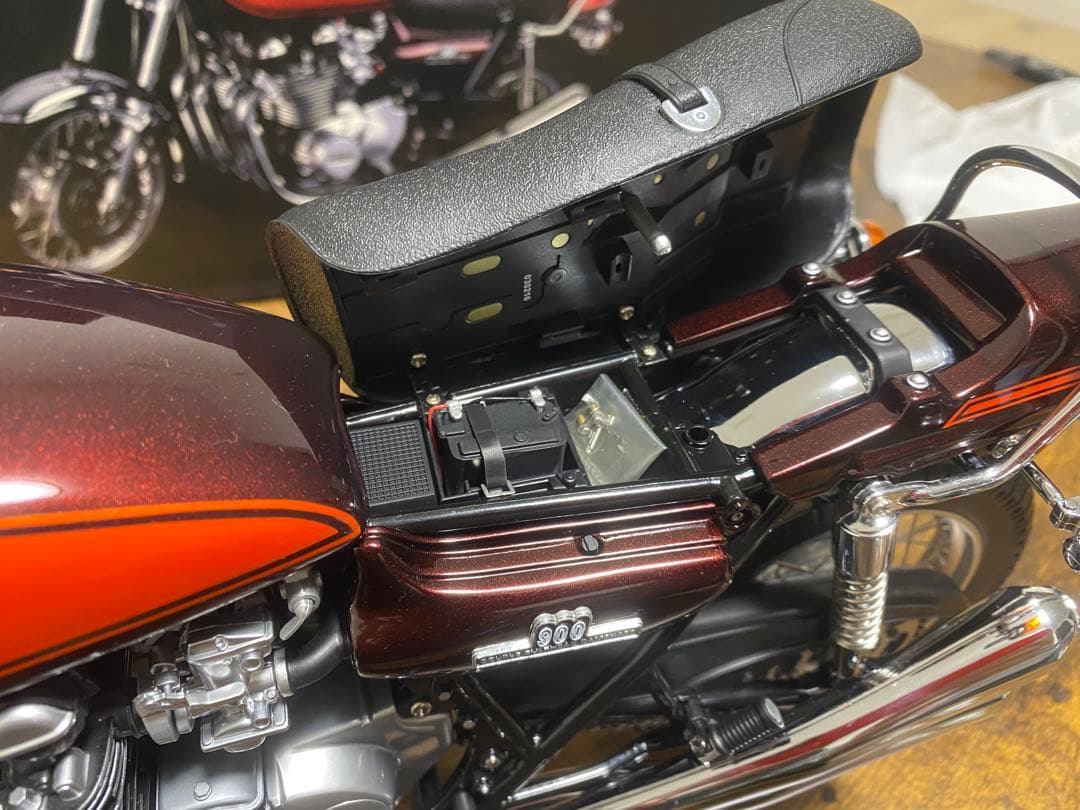 ミニチャンプス　カワサキ Z1 900 1/6ビックスケールモデル　難あり