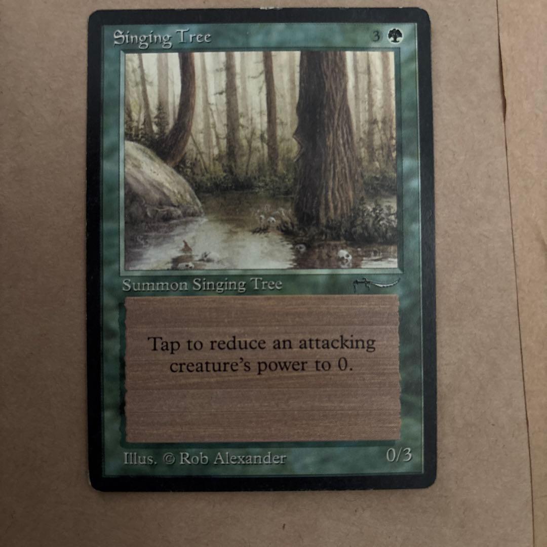 Singing Tree マジック：ザ・ギャザリング　mtg