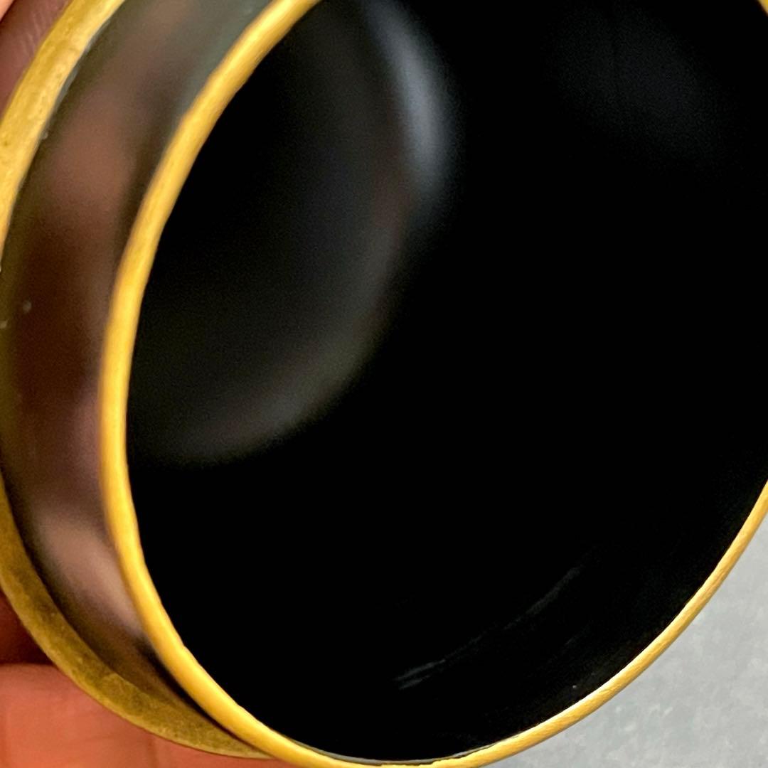 宗祥作　蒔絵　棗　共箱付き　黒