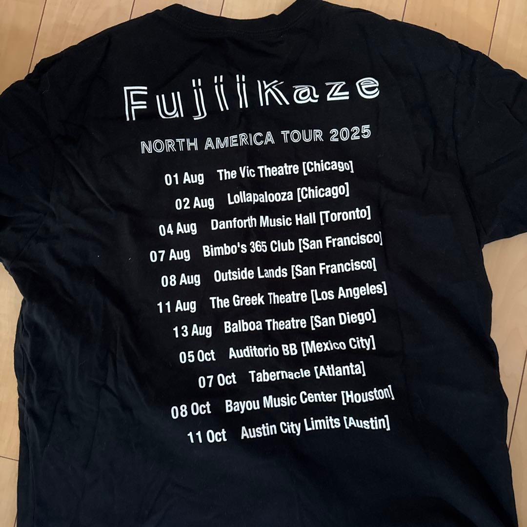Fuji Kaze NORTH AMERICA TOUR 2025 Tシャツ