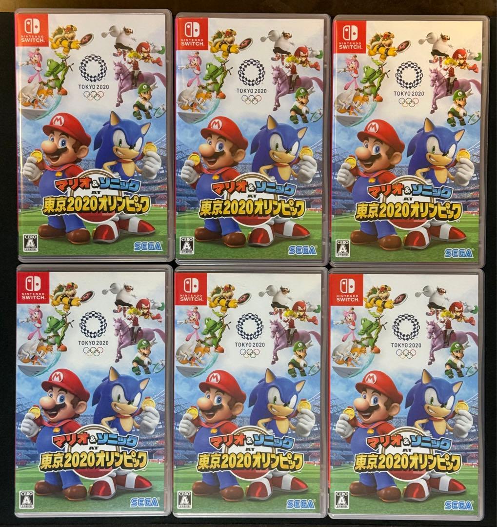 【スイッチ】マリオ&ソニック AT 東京2020オリンピック　6個セット