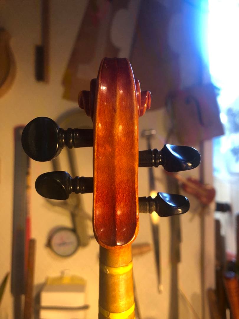 【駒&魂柱調整済】Suzuki分数バイオリンNo280 1/16 1989