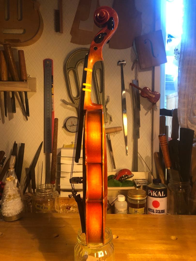 【駒&魂柱調整済】Suzuki分数バイオリンNo280 1/16 1989