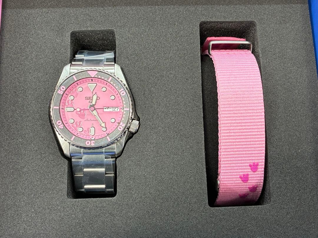 セイコー5スポーツ　ピンクパンサーSBSA321