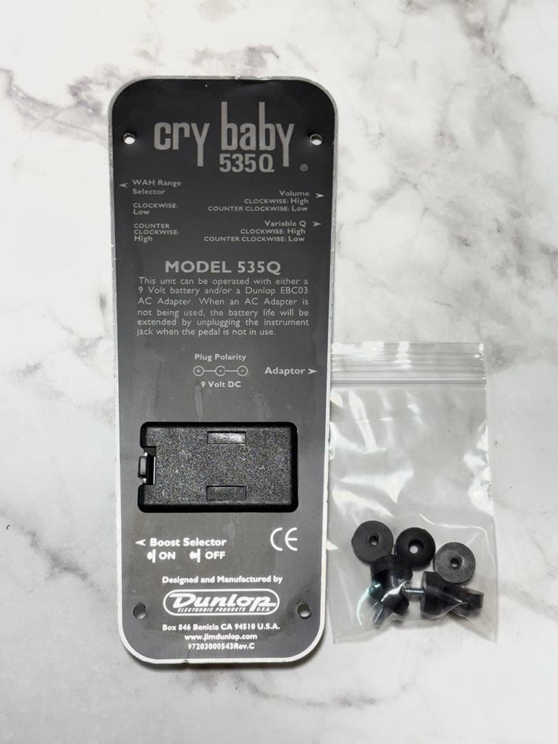 送料込 JimDunlop CryBaby Wah 535Q