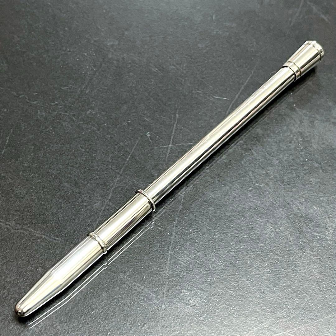 ク/HERMES/エルメス/アジェンダ/ボールペン/シルバー/インク有り