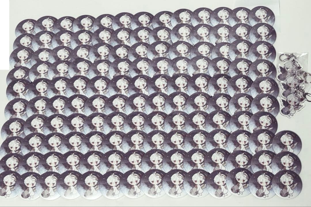 【最終値下げ】まふまふ　缶バッジ　明日色ワールドエンド　まとめ売り