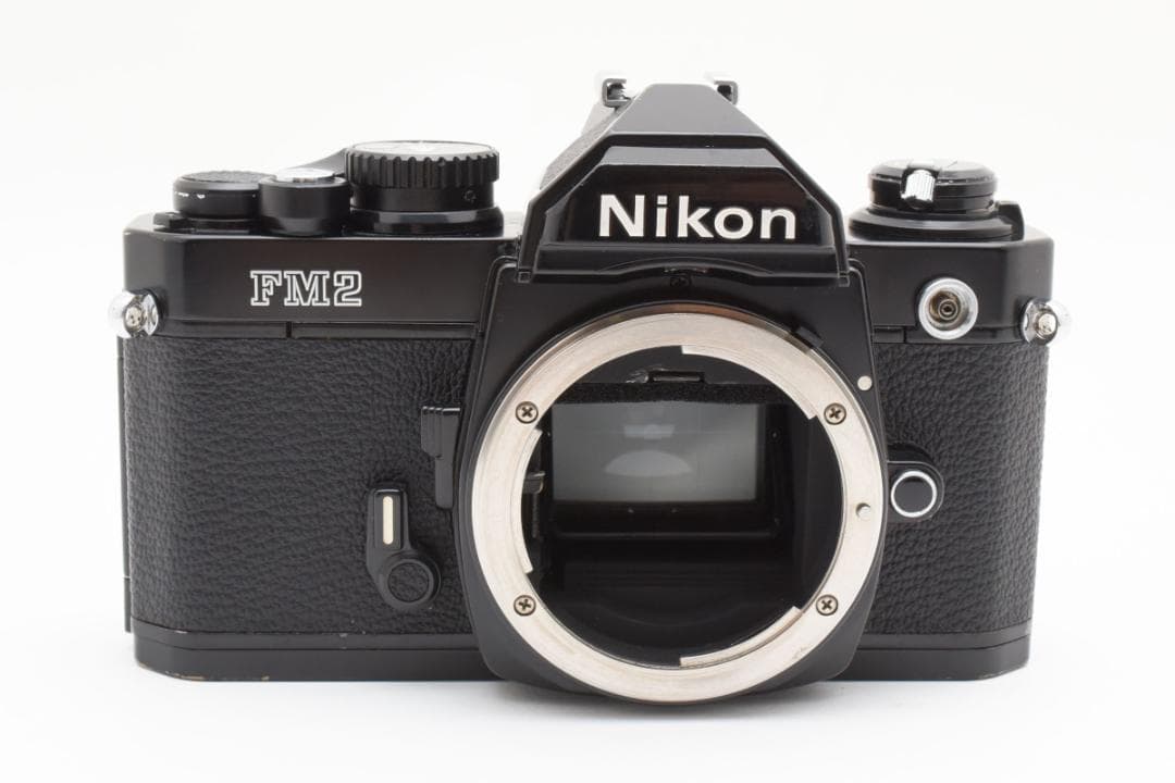 美品 NIKON NEW FM2 ブラック フィルム　モルト新品交換済 M317