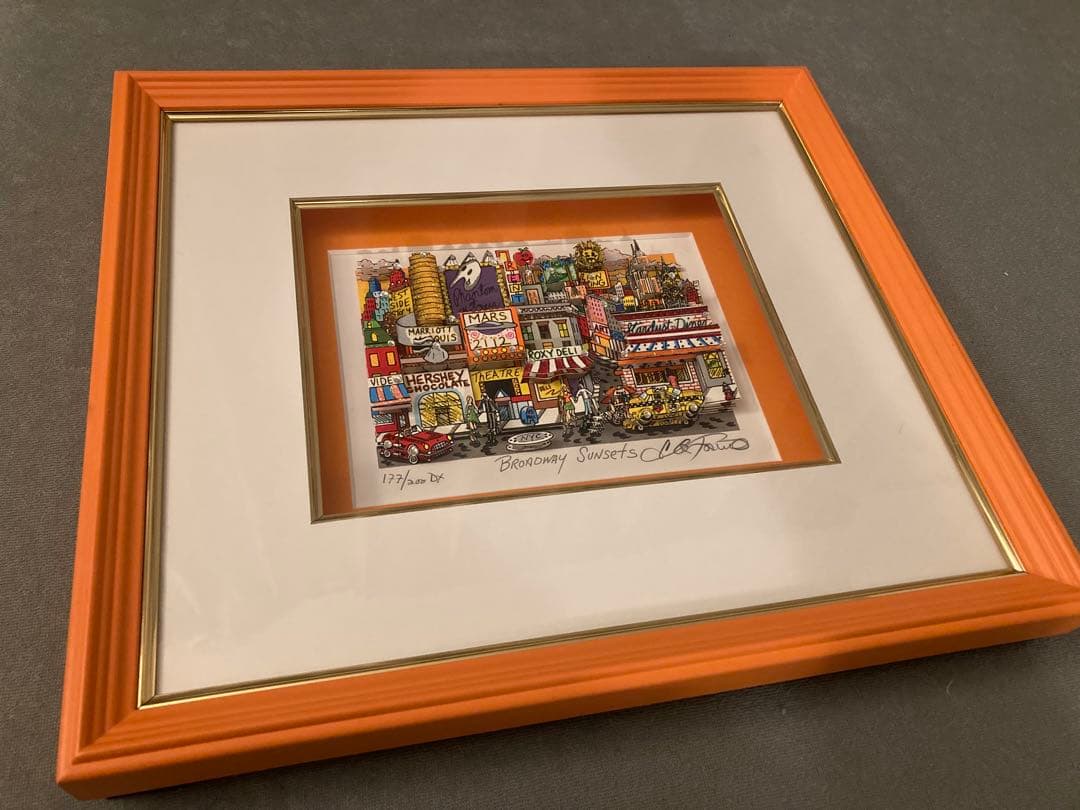 【未使用品】チャールズ・ファジーノ　ブロードウェイサンセット