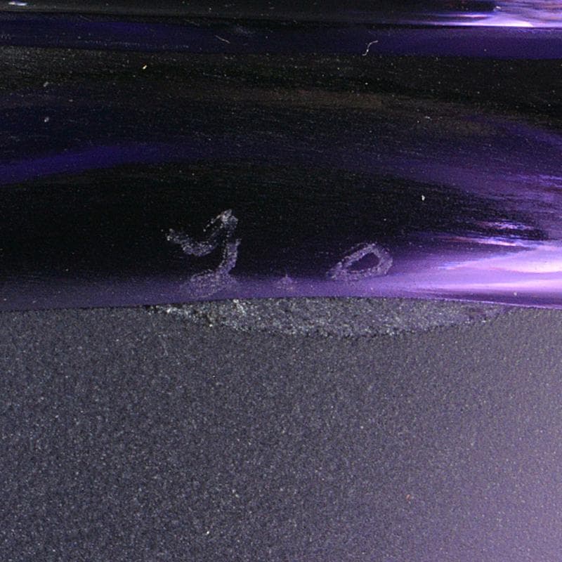 ガラス工芸　日本工芸会員　大槻洋介作　置物　V　R6828