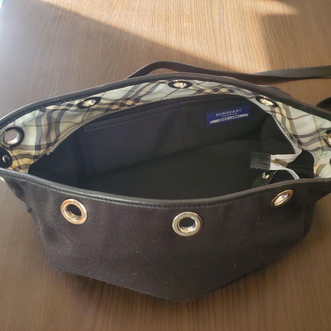 BURBERRY バーバリー ブルーレーベル ショルダーバック キャンバス