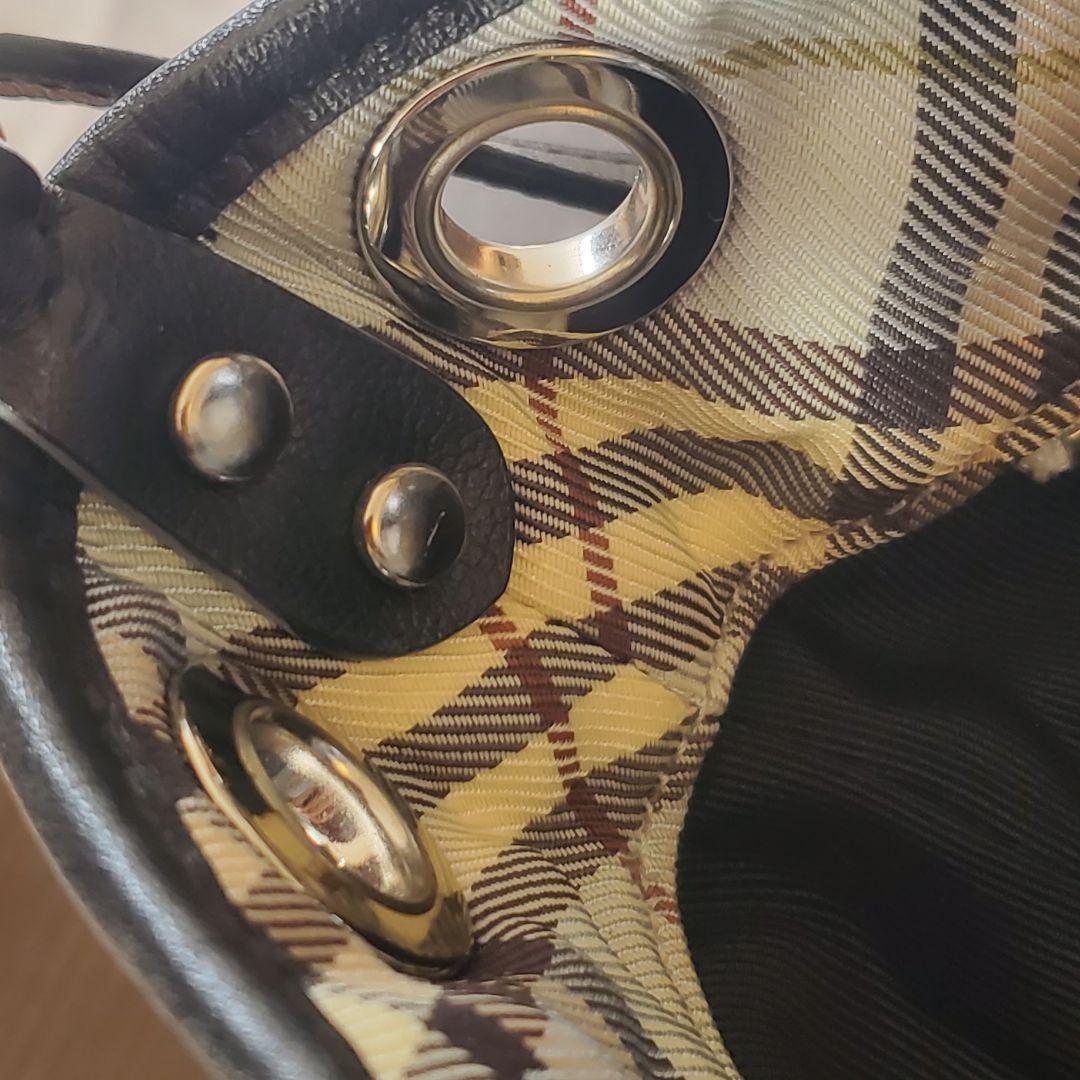 BURBERRY バーバリー ブルーレーベル ショルダーバック キャンバス