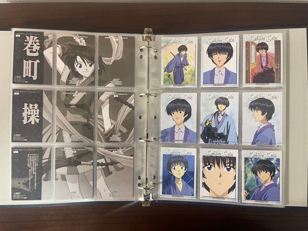 【初版】186種コンプリート＋3 るろうに剣心　カードダスマスターズ