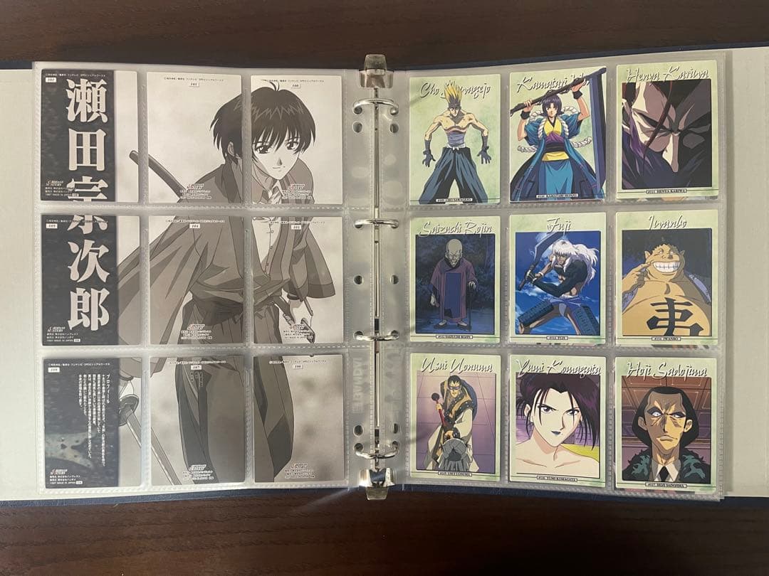 【初版】186種コンプリート＋3 るろうに剣心　カードダスマスターズ