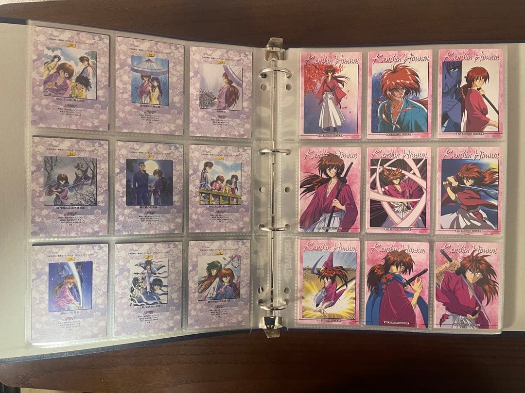 【初版】186種コンプリート＋3 るろうに剣心　カードダスマスターズ