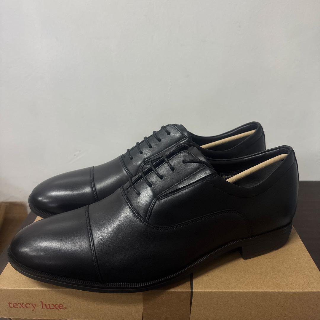 テクシーリュクス ビジネスシューズ 本革 TU-8005 ブラック 29cm