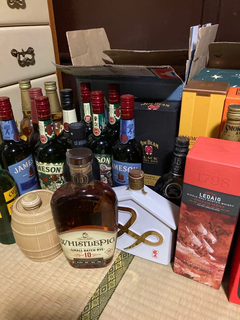 ウイスキーなど　大量まとめ売り　全て未開栓