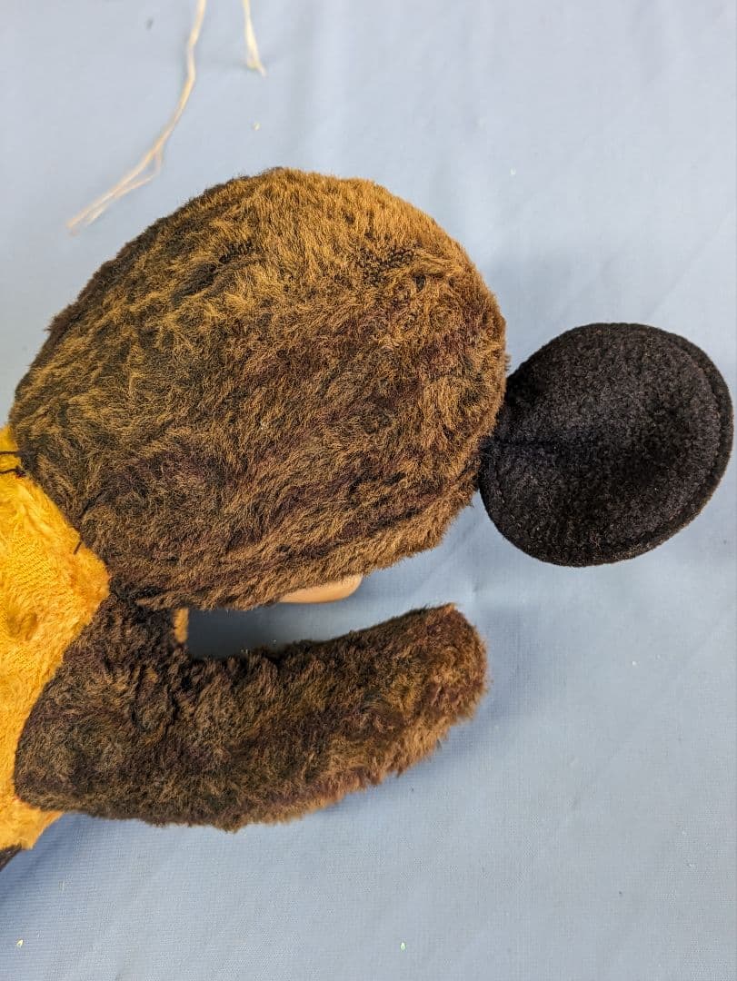 ミッキーマウス アンティーク ヴィンテージ　ぬいぐるみ イギリス 蚤の市