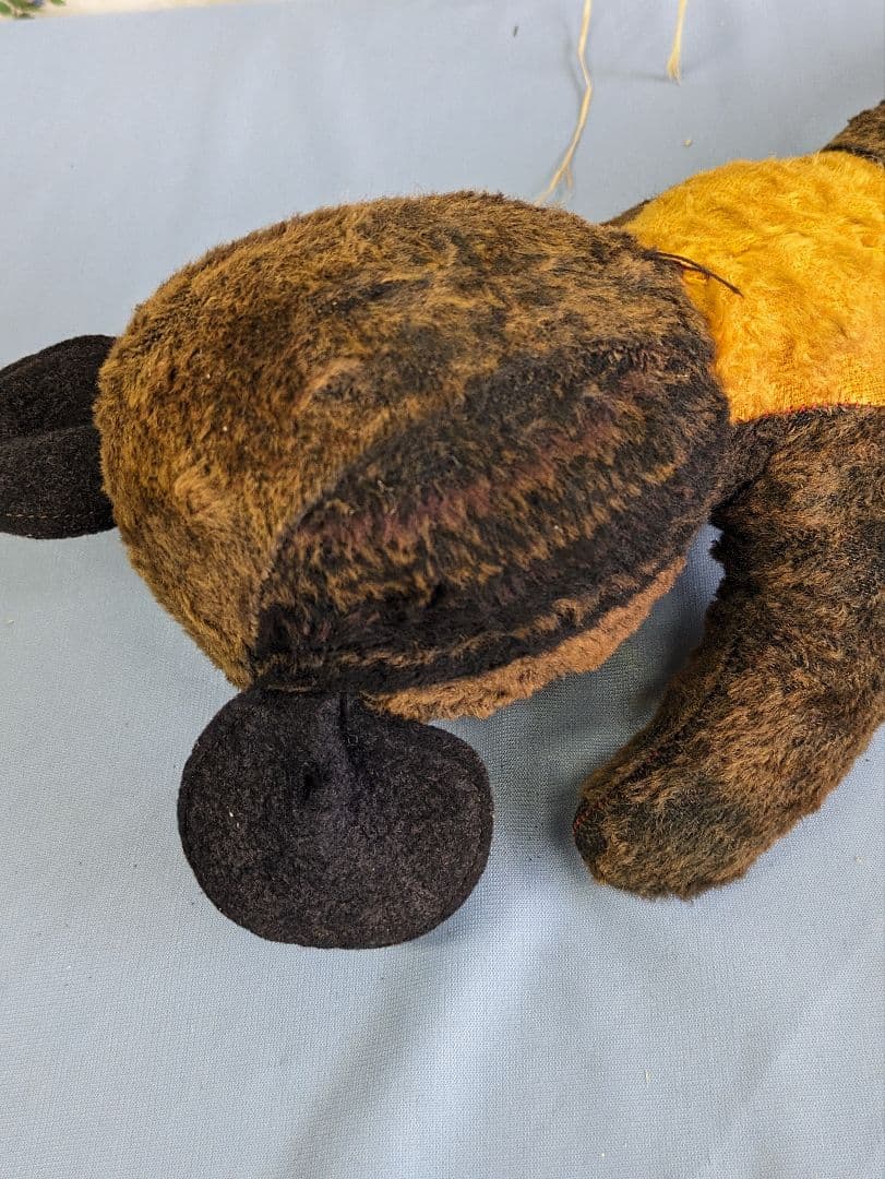 ミッキーマウス アンティーク ヴィンテージ　ぬいぐるみ イギリス 蚤の市